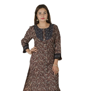 Women's Cotton A-Line Kurta