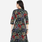 Women's Cotton Relaxed Fit Anarkali Kurta